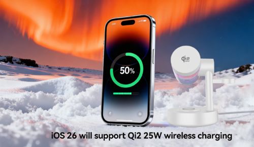 Ultime notizie aziendali su iOS 26 supporta la ricarica wireless Qi2 a 25W.