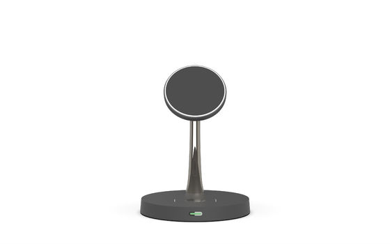 Buon prezzo 5watt 7.5watt caricabatterie senza fili in metallo 4 in uno caricabatterie senza fili ABS lega di zinco in linea