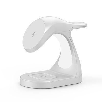 Buon prezzo Magnetic Suction Night Light Wireless Charger 15W per prodotti Apple Nero e bianco in linea