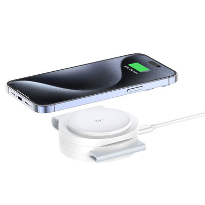 Buon prezzo 3 in 1 caricabatterie wireless portatile per iPhone15 caricabatterie da viaggio per iPhone e Apple Watch in linea
