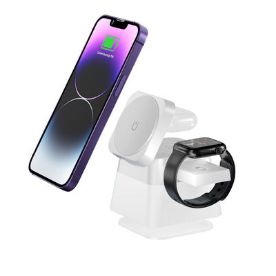 Buon prezzo Carica 15w tutto in un caricabatterie wireless con luce notturna a led 1w Input Voltage 5v in linea