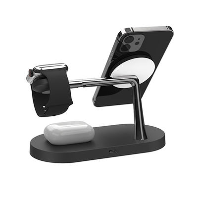Buon prezzo Stazione di ricarica wireless multifunzionale 4 in 1 con protezioni per le cuffie in linea