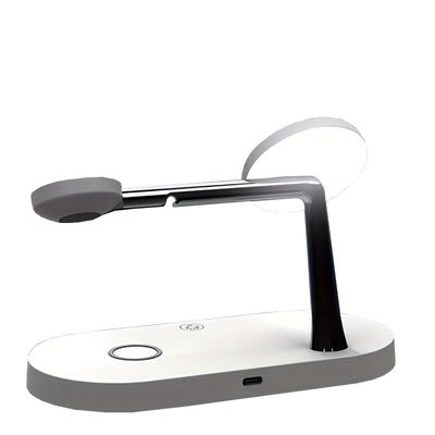 Buon prezzo Stazione di ricarica wireless 4 in 1 per dispositivi intelligenti in linea