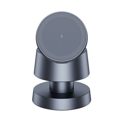 Buon prezzo Funghi Lampada notturna caricabatterie wireless 5V / 3A Qi telefono IWatch AirPods caricabatterie con base pesante in linea