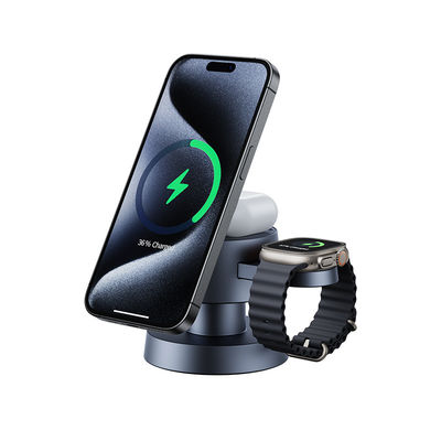 Buon prezzo Nuova stazione di ricarica wireless con lampada notturna per iPhone Airpods e IWatch in linea