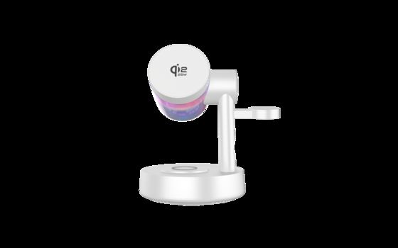 Buon prezzo All In One 25W Wireless Charger Music Wireless Charger With Light Charger Stand  in linea