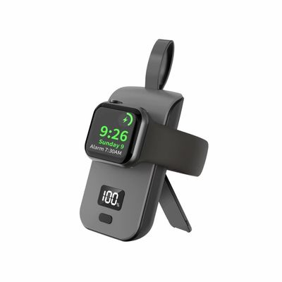 Buon prezzo 2500 MAh Tipo C Apple Magnetic Power Bank Nero Bianco Portable Apple Watch Charger in linea