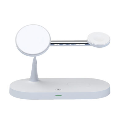 15w di carica magnetica senza fili 2w di luce notturna ABS materiale in lega di zinco