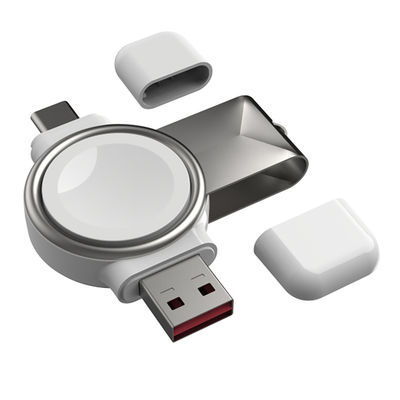 Buon prezzo USB tipo C Apple Watch caricabatterie wireless portatile caricabatterie 3W in linea