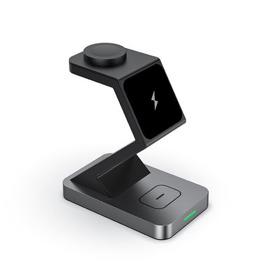X3 Sicuro carica rapida magnetica 9V 2A 3 in 1 caricabatterie wireless