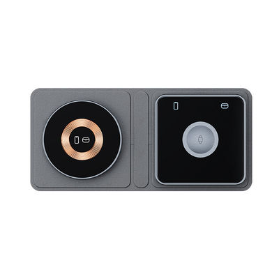 Buon prezzo 9V 3A ricarica senza fili pieghevole Viaggio 3 in 1 caricabatterie 75g 5W 7.5W 10W in linea