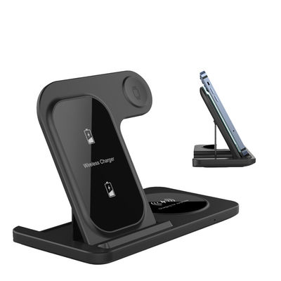 Disegno pieghevole Apple 3 in 1 caricabatterie wireless carica efficiente facile da trasportare