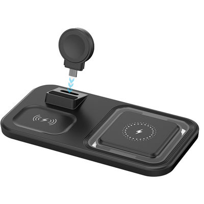 Buon prezzo Caricabatterie wireless 3 in 1 per cellulari, Apple Watch e auricolari Bluetooth TWS in linea