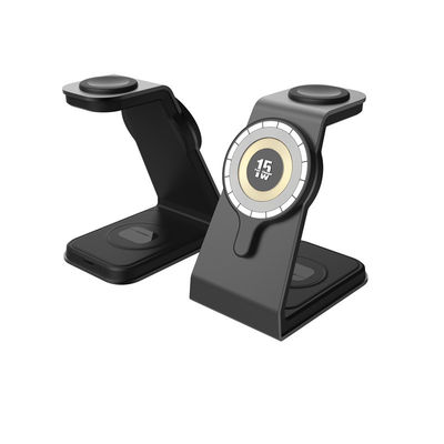 Buon prezzo SC022 Caricabatterie magnetiche multifunzione per telefoni senza fili Stand Airpods per telefoni e caricabatterie per orologi in linea