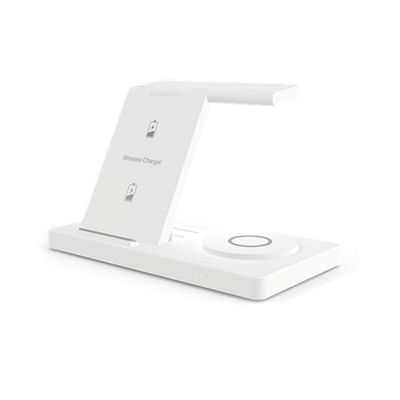 Buon prezzo Risparmio energetico luce notturna a LED caricabatterie senza fili multifunzione con corpo in plastica di protezione da sovratensione in linea