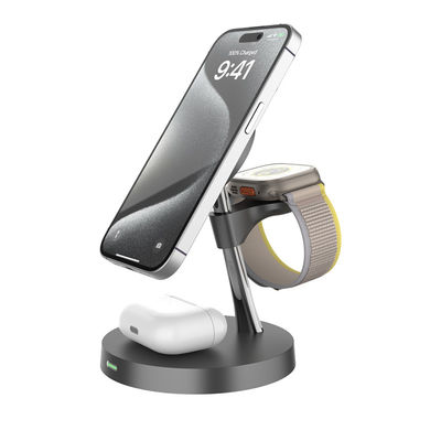Buon prezzo Stazione di ricarica wireless 4 in 1 concomitante con Samsung Apple in linea