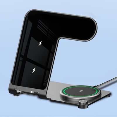Buon prezzo 15W/10W/7.5W 5W caricabatterie per telefonia mobile 3 dispositivi con un'efficienza di conversione superiore al 75% in linea