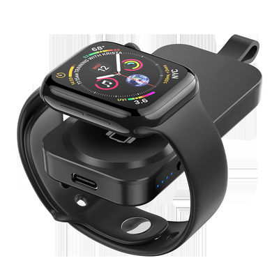 Buon prezzo Black/White Compact Design Wireless Watch Charger Power Bank di carica fino a 2-8 mm in scatola al dettaglio in linea