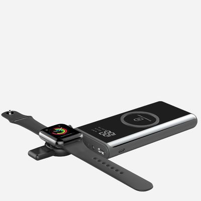 Buon prezzo Doppia compatibilità di ricarica Apple Watch e Samsung Charger 2.5W 1A Output 2.5 ore di ricarica completa in linea