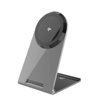 Buon prezzo Caricabatterie wireless Qi 2 in lega di alluminio da 15W con protezione contro le temperature elevate in linea