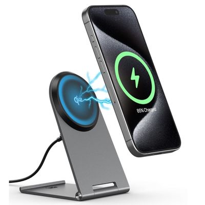 Buon prezzo Pad di ricarica wireless 15W per smartphone e auricolari in linea