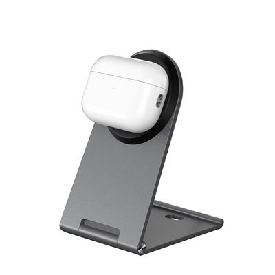 Buon prezzo Sosta di ricarica wireless carica metallo caricabatterie wireless per iPhone Samsung telefoni Qi in linea