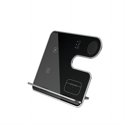 Buon prezzo 15W Fast Wireless Charging Braket per Apple Samsung Qi Phones Airpod e iWatch in linea