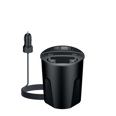 Buon prezzo 15W Fast Charge Coppa di ricarica wireless Car Charger Nero colore per auto in linea