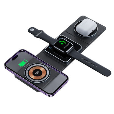 Buon prezzo Pad di ricarica wireless Intellignet pieghevole 2W Max Potenza di ricarica orologio in linea