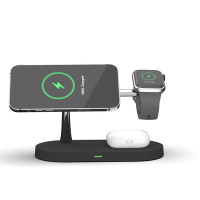 Sosta di ricarica wireless versatile da 15W 5 in 1 con usb A