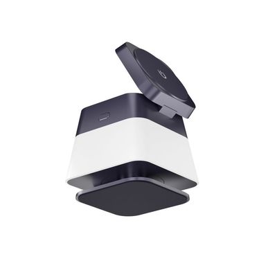 Buon prezzo Sosta di ricarica wireless veloce a rotazione 4 in 1 per dispositivi abilitati Qi in linea