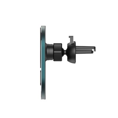 Buon prezzo Caricabatterie senza fili Qi con ventilatore d'aria 15W Max Input USB C in alluminio/silicone in linea