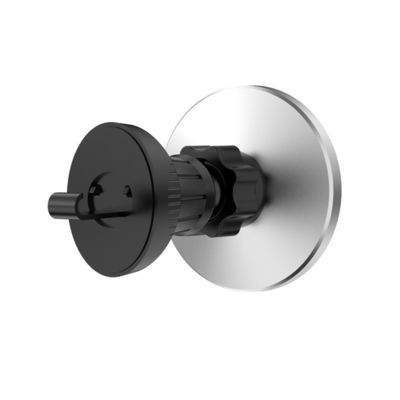 Buon prezzo Caricabatterie senza fili per auto magnetica da 15W Max Air Vent argento/grigio per telefoni Qi in linea