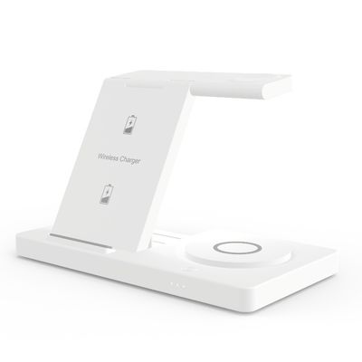 5 in 1 caricabatterie senza fili pieghevole veloce 15W con luce indicativa a led accetta personalizzato