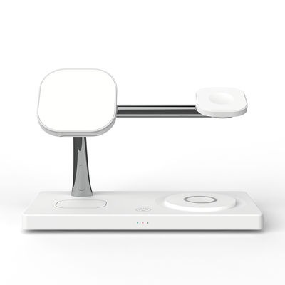 5w-15w caricabatterie magnetica senza fili con Pd/Qc3.0 Input Night Light 2w in bianco e nero per la ricarica rapida