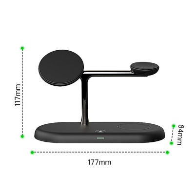 Punto di accesso wireless a tensione di ingresso di 9 V con elevata efficienza di ricarica bianco e nero