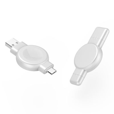Apple & Samsung Dual Interface Watch caricabatterie potenza di uscita 2.5w abs e materiale pc