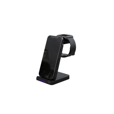 5W Max Power Compact Wireless Charger per la ricarica delle cuffie in nero bianco viola grigio