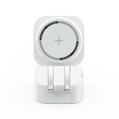 Buon prezzo Desktop in bianco e nero tutto in un solo caricabatterie wireless ABS PC Materiale in lega di zinco Lunghezza della linea di espansione 0,8M in linea