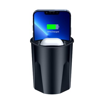 Buon prezzo Color nero Materiale ABS Car Wireless Charger Frequenza di ricarica 110-205KHz in linea