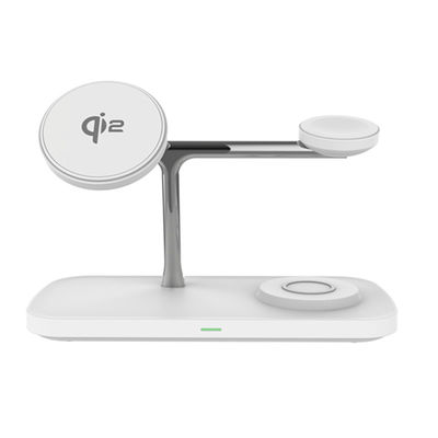 175*120*85mm 15W QI2 Pad di ricarica wireless per telefono/auricolare/orologio Soluzione di ricarica rapida e conveniente