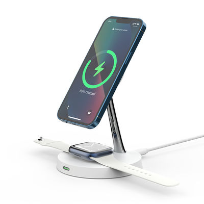 T269C 4 in 1 caricabatterie senza fili con funzione multifunzione con supporto alla luce notturna Apple Watch 30w caricabatterie intelligente