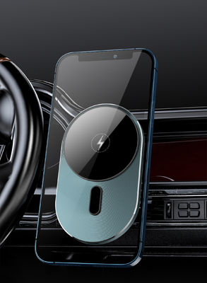 Buon prezzo S11 Office Magetic Fast Wireless Charger 15W/10W/7.5W/5W con illuminazione ambientale per iPhone in linea
