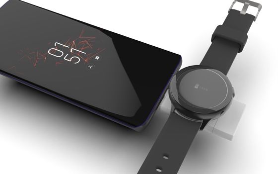 2025 Wireless Fast Watch Charger T316 Supporto Apple e Samsung Dual Interface Watch Charger