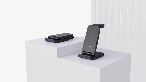 Buon prezzo Caricabatterie per cellulari ABS metallo S90 pieghevole con luce per prodotti Apple e Samsung 9V-2A 5V-3A in linea