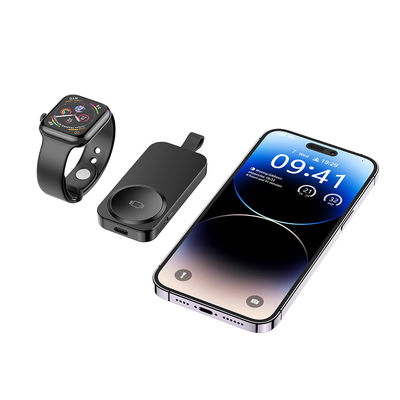 2025 Nuovo caricabatterie wireless X550 Per Apple Watch 1000mah Mini Power Bank Portable Watch Charger
