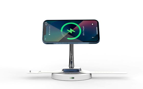 2025 Wholesale T269C Fast Charger 15w 10w Magnetic Wireless Fast Charger Apple And Samsung Pones Charger