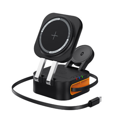 Buon prezzo CYJ-10 Timess Wireless Fast Charger 3 in 1 Multifunzione Wireless Fast Charger Apple e Samsung in linea