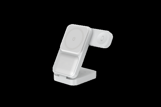 Buon prezzo S1 Pieghevole Magnetico 3 in 1 caricabatterie wireless 15W / 10W supporto supporto di supporto Apple'S E Samsung'S Prodotti in linea