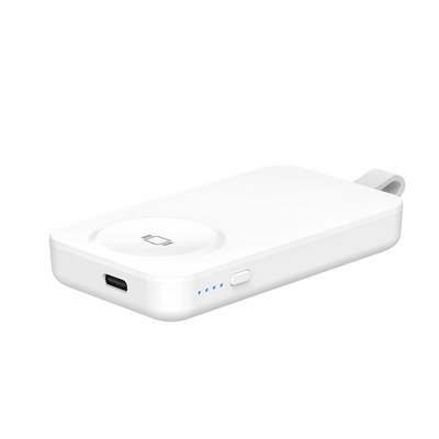 Buon prezzo Caricabatterie Wireless 2 in 1 X556 con Power Bank da 2500mAh, facile da trasportare per caricabatterie Apple in linea